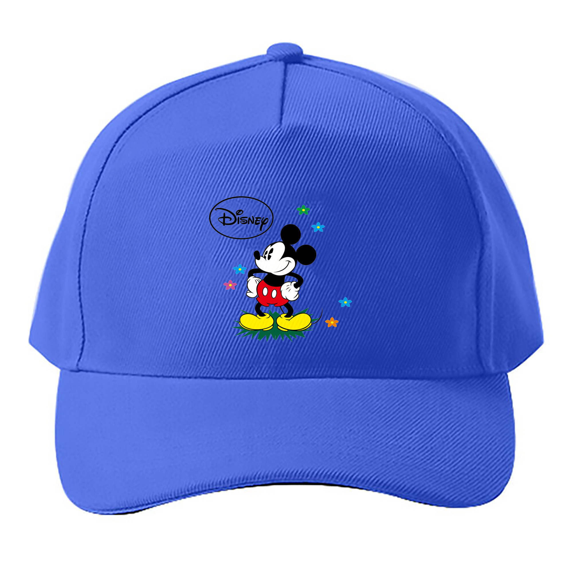 （画像用） ミッキーマウス Mickey Mouse ベースボールキャップ 綿100％ 男女兼用 帽子 スポーツ